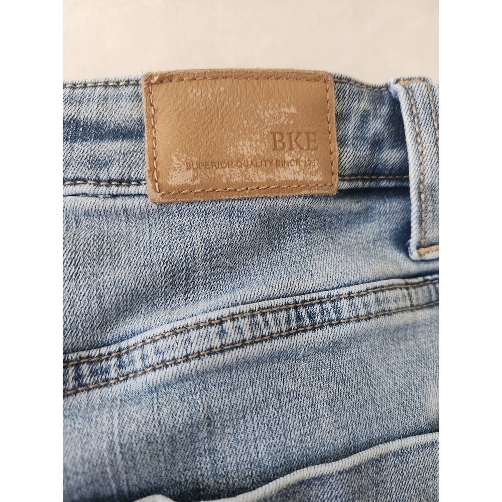 BKE Ellie High Rise Mom Jean Sz 28 straight leg pockets medium wash classic - Picture 4 of 9